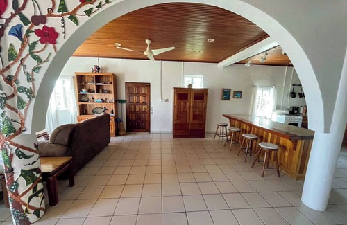 Santa Cruz Haus | Oceanfront Paradise with Stunning Mosaic Art, Pool & Rooftop Deck