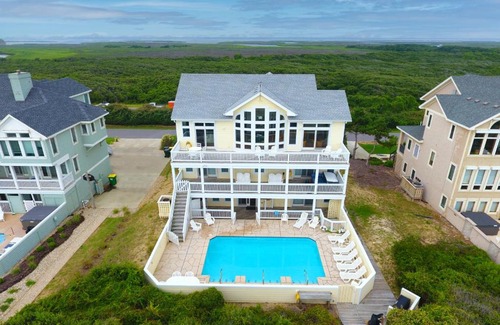 Pine Island Haus | OCEANFRONT, Pool, ELEV, Pool Table, Ocean Views, PI256, Cabana Beach