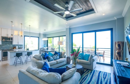 Placencia Eigentumswohnung | Oceanfront Sunset Gecko Condo - Ground Floor 1A