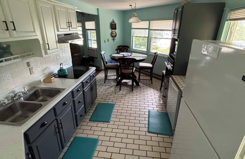 St Ignace Haus | Octagon Beach House Enjoy a tranquil getaway w/private beach on Lake Michigan