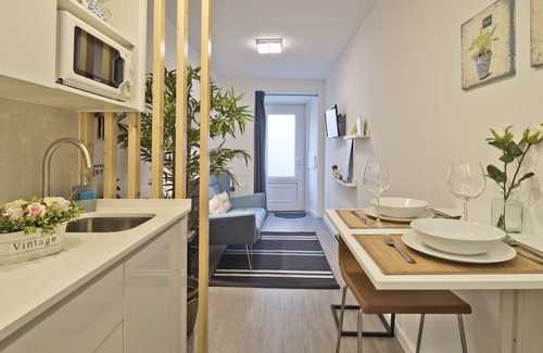 Principe Real Wohnung | ALTSTADT PRÍNCIPE REAL - Neben. Modern mit Patio und direktem Zugang zur ruhigen Straße.
