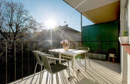 Zagreb Wohnung | One bedroom apartment with terrace and park view