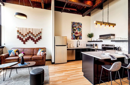 Madison Hotel | One Bedroom King with views of the heart of downtown.