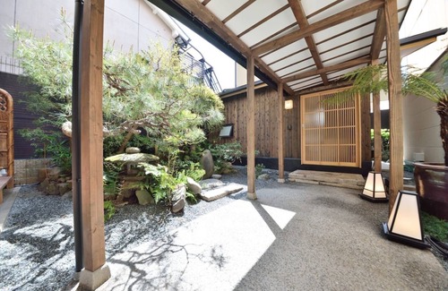 Nishijin Wohnung | Luxus Machiya Takeya Nishijin von Kyoto entfernt