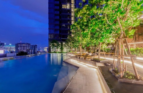 Huai Khwang Wohnung | One9five condo by si condo