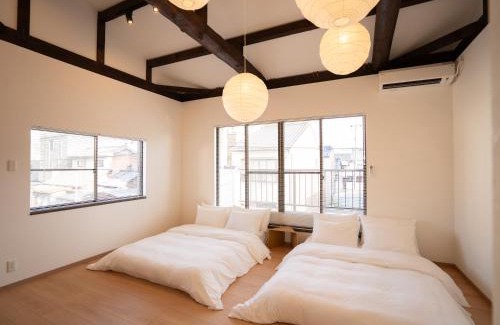 Nakamura Wohnung | OneStay一宿 無料駐車場 駅徒歩2分 和モダン一軒家 小庭付き 静か お子様連れに優しい 名古屋駅近