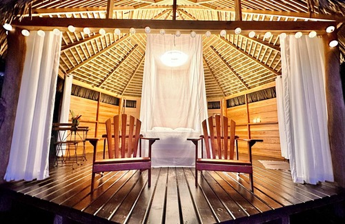 Puerto Jimenez Kabine | Open Cabin in the Jungle, sea View, Campfire and Breakfast