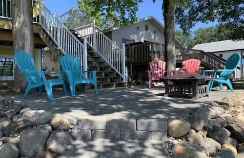 North Webster Haus | Wunderschönes Haus am Seeufer am bezaubernden Lake Webster, IN