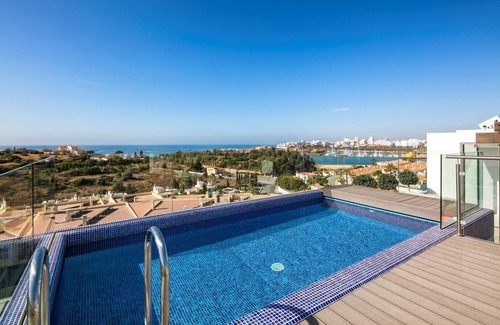 Ferragudo Wohnung | Luxus auf dem neuesten Stand der Technik, geräumige Penthouse-Wohnung mit fantastischem Meerblick - Palms Nr. 2