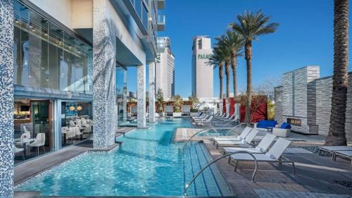 Las Vegas Wohnung | Palms Studio 23319 View & Balcony