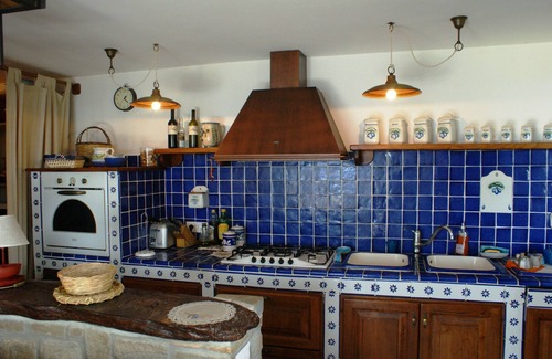 Castellabate Historic Centre Hütte | Panorama-Landhaus mit Meerblick im Cilento