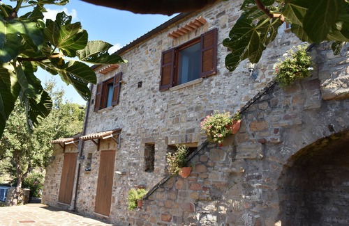 San Marco di Castellabate Hütte | Panoramic farmhouse in Cilento