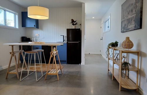 Corindi Beach Haus | Paradise Palms Bungalow - New Private Studio with easy stroll to surf n sand