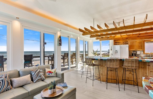 Bethune Beach Haus | Parrot Head Paradise / Pet Friendly Home with Views From Every Floor!