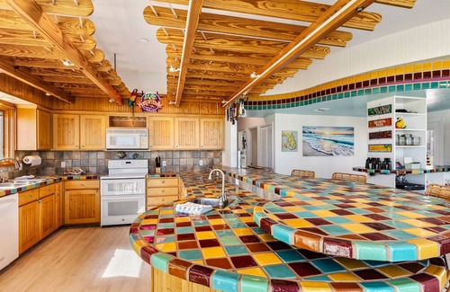 Bethune Beach Haus | Parrot Head Paradise / Pet Friendly Home with Views From Every Floor!