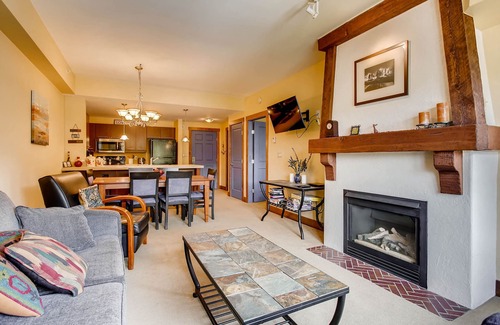 Copper Mountain Village Eigentumswohnung | Durchgangspunkt 1BR / 1BA, Skipisten, Lifte zu Fuß