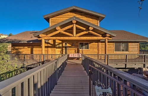 Payson Hütte | Payson Escape w/ Mtn Views & Fire Pit!