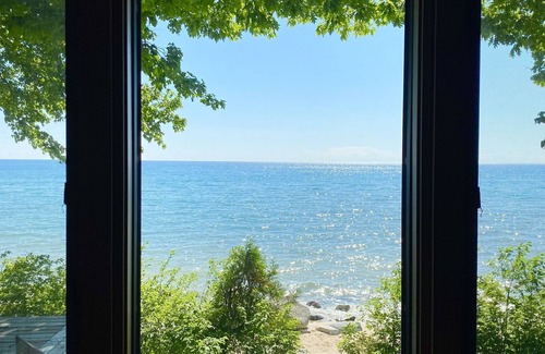 Good Hart Haus | Peaceful Lakefront Home in Good Hart off Tunnel of Trees