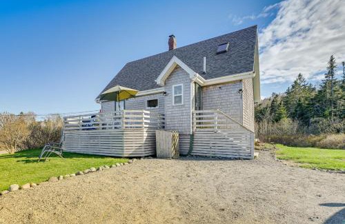 Lubec Haus | Peaceful Lubec Home with Views Walk to Beach!