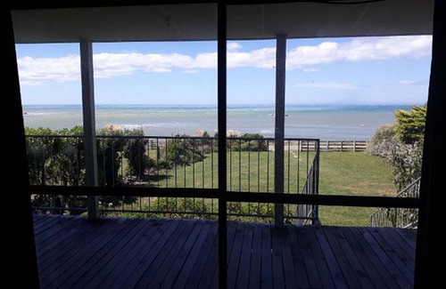 Mataikona Haus | Ruhiges Ferienhaus direkt am Strand