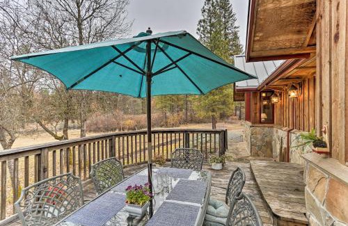 Weaverville Haus | Peaceful Shasta Cascade Getaway on 15-Acre Ranch!