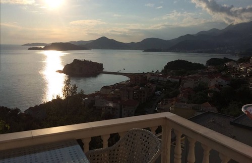 Sveti Stefan Wohnung | Penthouse Appartement Sveti Stefan