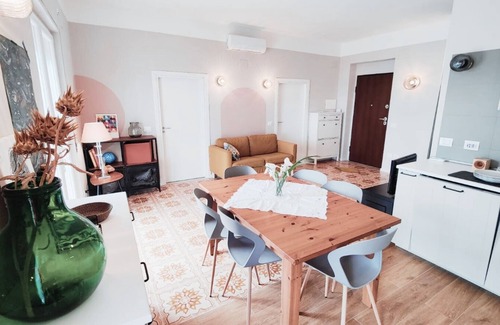 Castellabate Historic Centre Wohnung | Penthouse with Panoramic Terrace and Sea View in Cilento