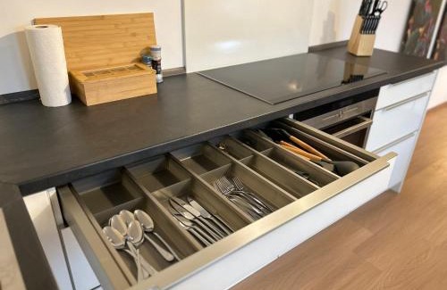 Kranzberg Wohnung | Perfekt für 2! Küche Netflix BBQ Flughafen München