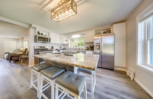 Centerville Haus | Pet-Friendly Centerville Home w/ Fire Pit & Grill