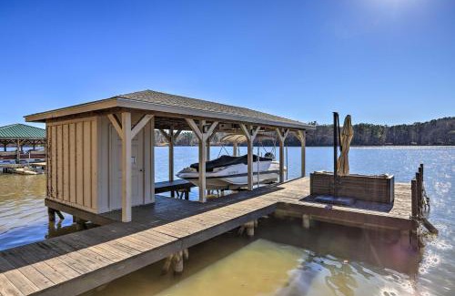 Eatonton Haus | Pet-Friendly Lake Sinclair Home with Boat Dock!