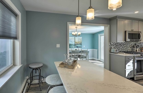 Revere Haus | Pet-Friendly Revere Getaway, Steps from the T!