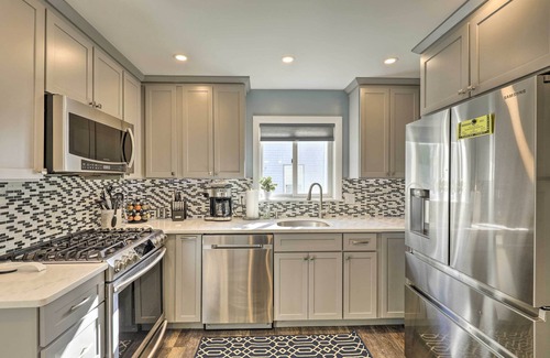 Revere Haus | Pet-Friendly Revere Getaway, Steps from the T!