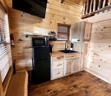 Scio Haus | Pet-Friendly Tree Cabin with Lofted Space in Ohio