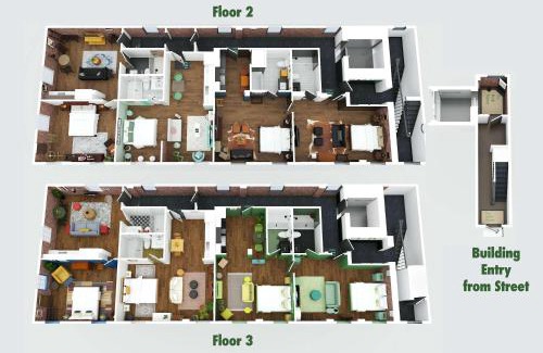 Covington Wohnung | Pickle Factory Eight Unforgettable Rooms Sleeps 16