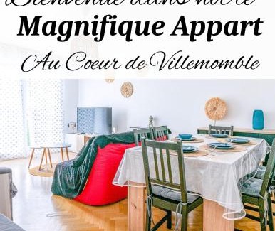 Villemomble Wohnung | Pilepoal II - Balcon - Parking - 6Pers - Lumineux