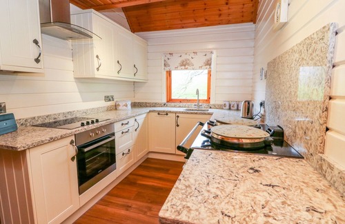 Bleddfa Hütte | PINES PITCH, haustierfreundlich, mit Whirlpool in Knighton, Ref 996560