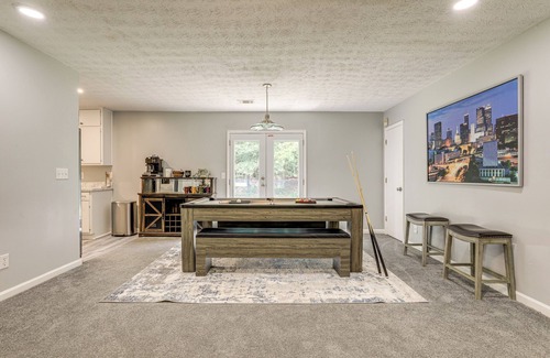 Lithonia Haus | Ping-Pong & Pool Table: Peaceful Stonecrest Escape