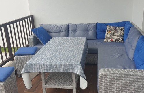 Cabo Negro Wohnung | Pleasant & spacious apartment with two large balconies overlooking two swimming pools