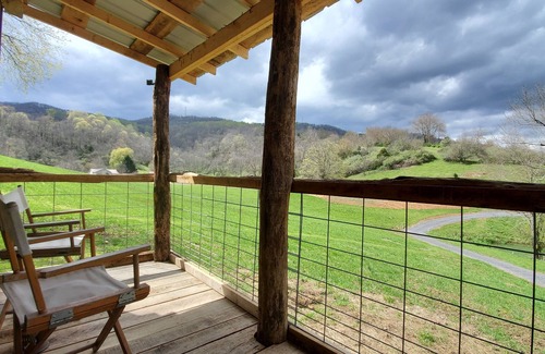 Lewisburg Kabine | Pond View Cabin in Wild Wonderful WV