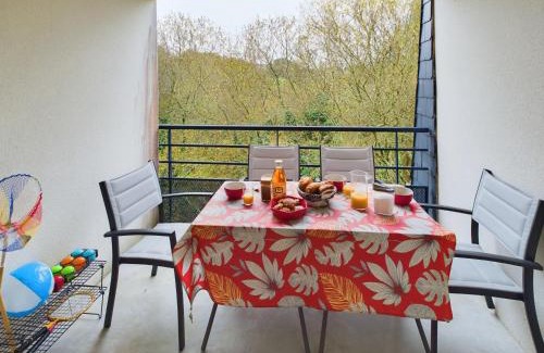 Pont-l'Abbe Wohnung | Pont L'Abbé - Appartement pour 4 avec balcon