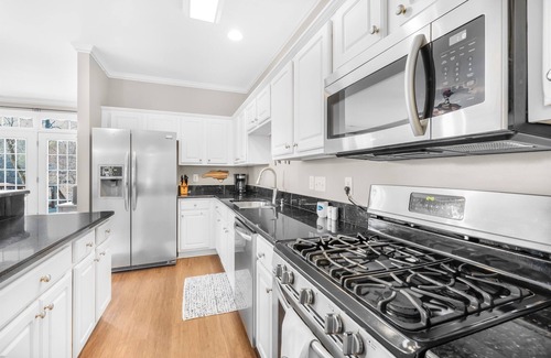 Sherrills Ford Haus | Heated Pool, Firepit, Peaceful Oasis, & Views!