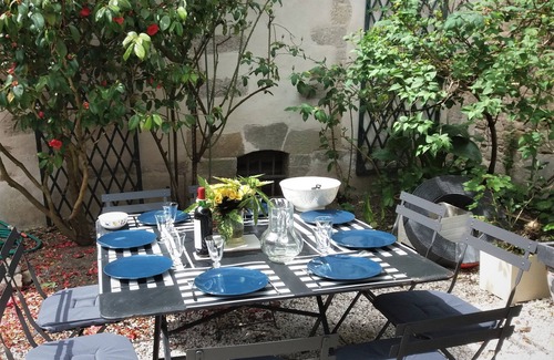 Vannes Haus | Hafen von Vannes, „Venelle Side“ Gartenmauern