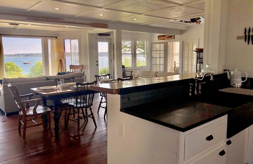 Jonesport Haus | PORT TACK: Harbor Front Home with Sweeping Views