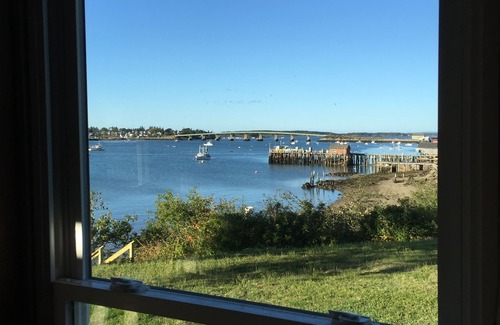 Jonesport Haus | PORT TACK: Harbor Front Home with Sweeping Views