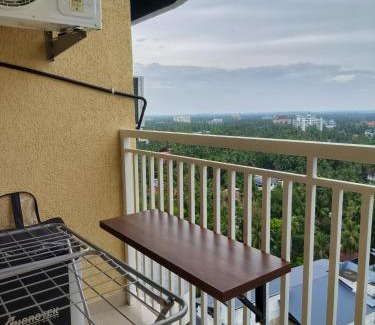 Guruvayur Wohnung | Posh 1 BHK Apt with Temple View in Guruvayur C1301