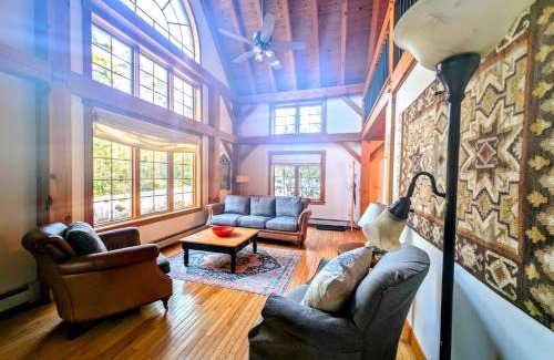 Sorrento Haus | Post and Beam Hikers Dream fire pit pet