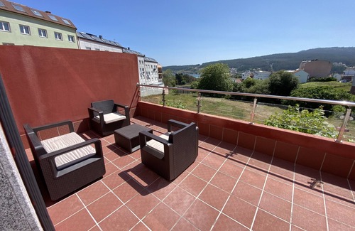 Laxe Wohnung | PreaMar Großzügige Wohnung mit sonniger Terrasse und weitem Ausblick