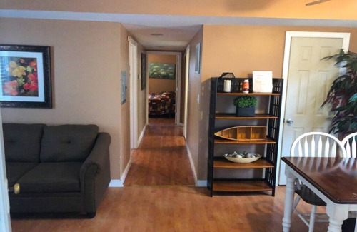 Ortley Beach Haus | PREMIER HOST-2BR SEASIDE PARK SUITE#57, One Short Block to Beach, Kit, Liv Room