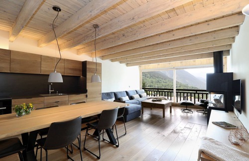 Pujo Haus | Premium & amazing views. Baqueira parking & ski locker