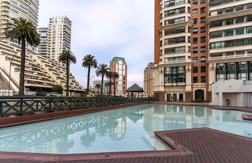 Vina del Mar Wohnung | Primera línea, Viña del Mar-ByHospédate